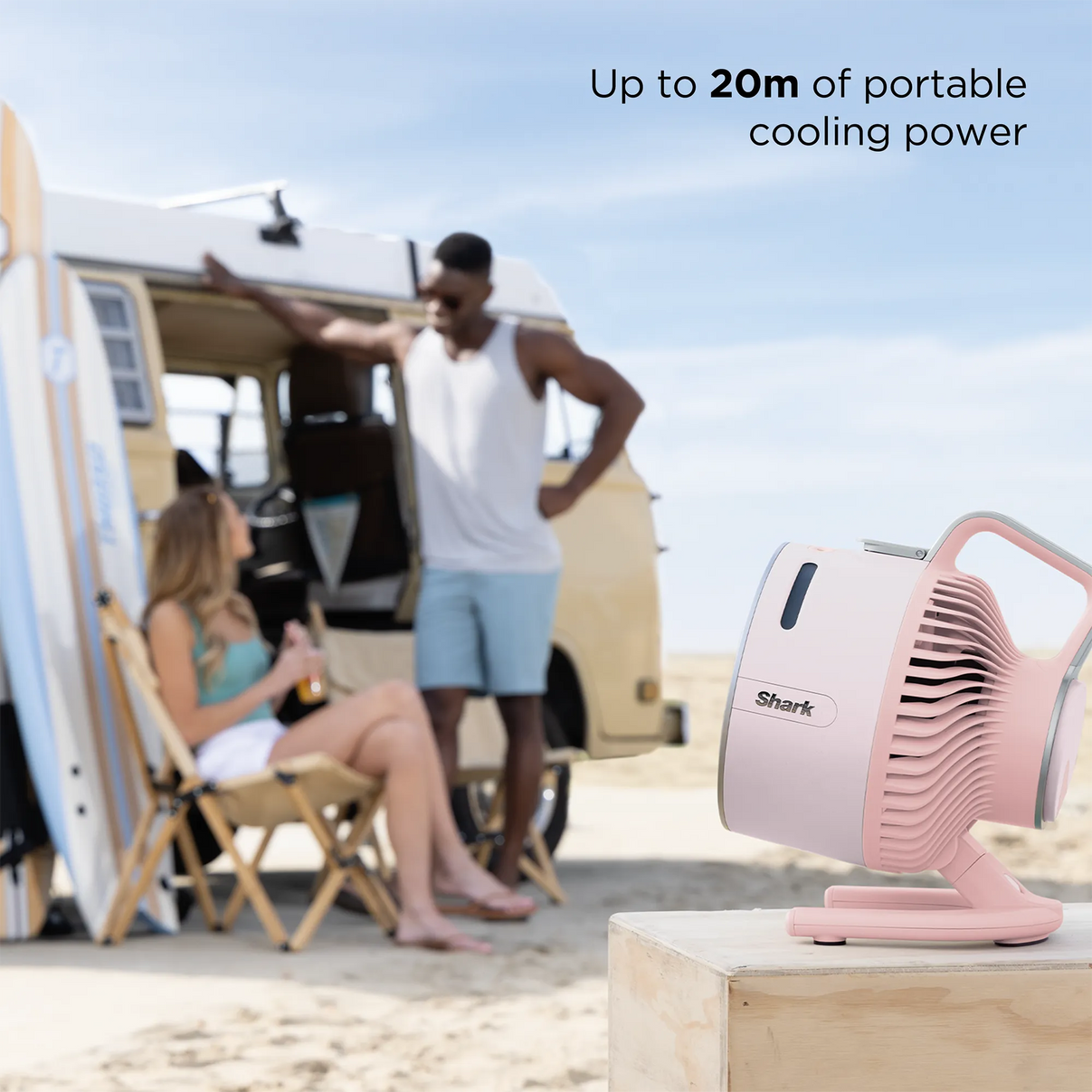 Shark FlexBreeze HydroGo Misting Portable Fan