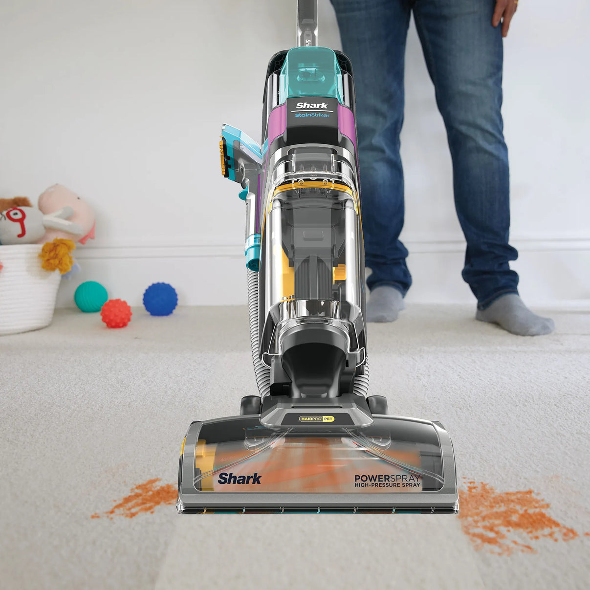 Shark CarpetXpert HairPro Pet with StainStriker