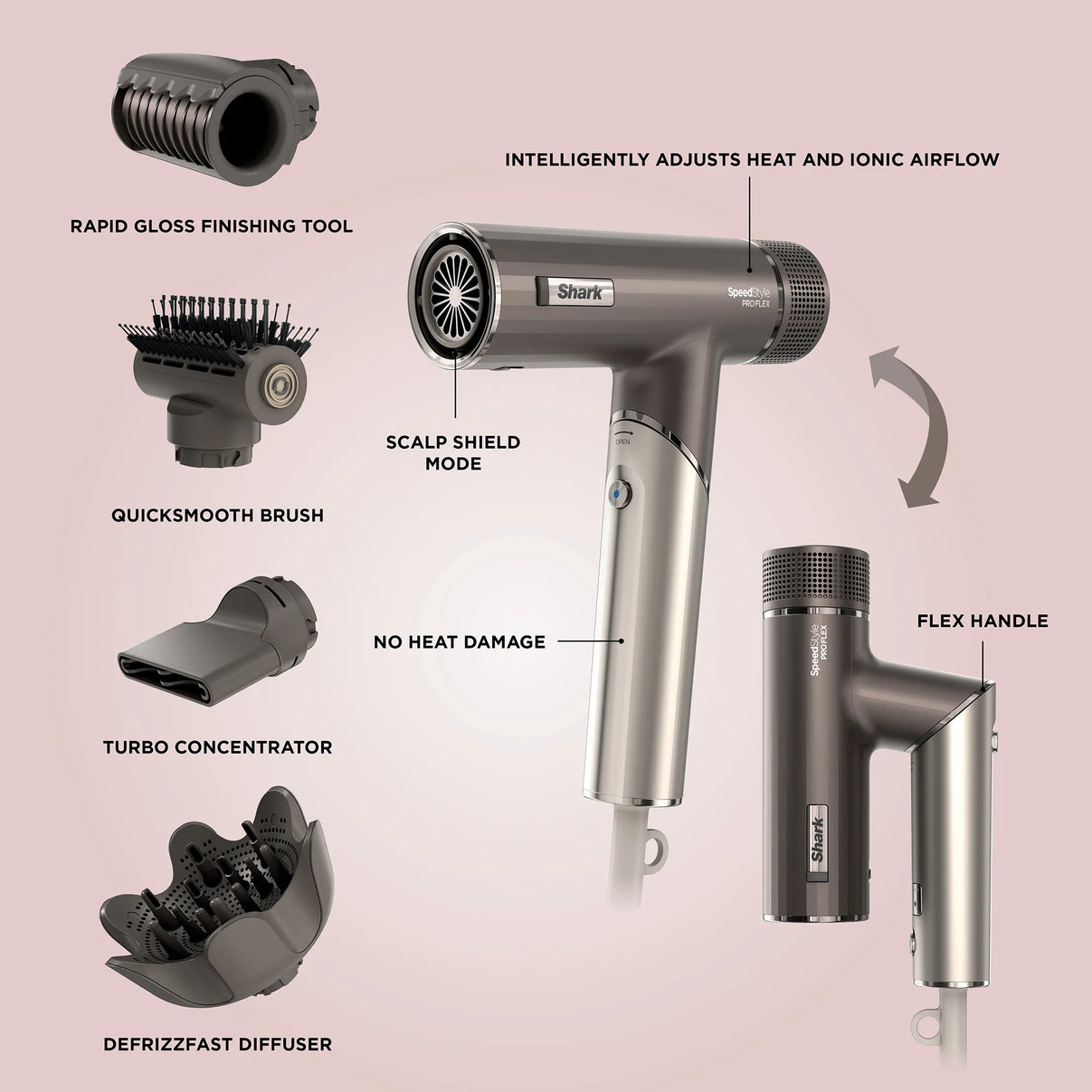 Shark SpeedStyle Pro FLEX Hair Dryer System