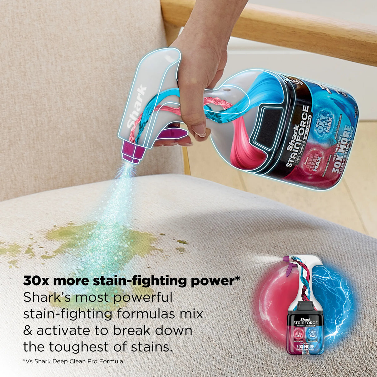 Shark StainForce Cordless Stain-Destroying Spot Cleaner